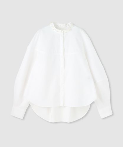 FASACリーフプリントフレンチカラーシャツ|allureville OFFICIAL SITE