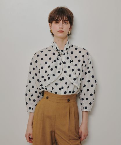 FASACリーフプリントフレンチカラーシャツ|allureville OFFICIAL SITE