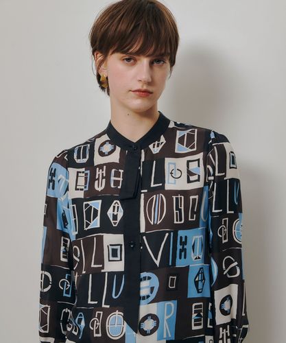 OFFICINAペイズリーブラウス|allureville OFFICIAL SITE / ONLINE SHOP 