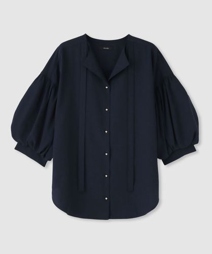 ジョーゼットオーバーラップブラウス|allureville OFFICIAL SITE