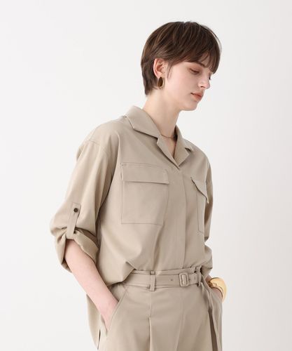 ATELIER Line】リネンビッグポケットシャツ|allureville OFFICIAL SITE