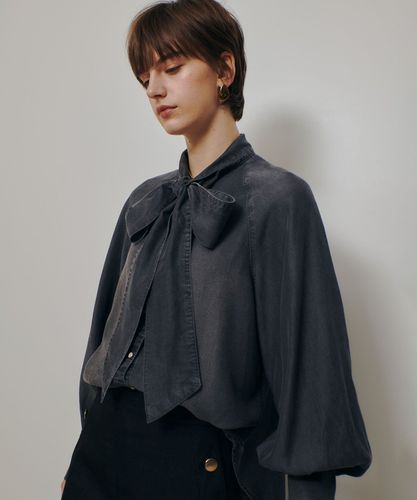 LOULOU WILLOUGHBY】シンメトリーフラワーリボンブラウス|allureville