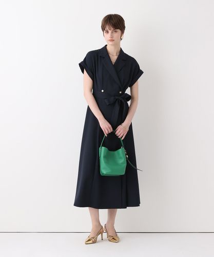 新品　アルアバイル　フレンチスリーブラップワンピース フレンチスリーブラップワンピース|allureville OFFICIAL SITE