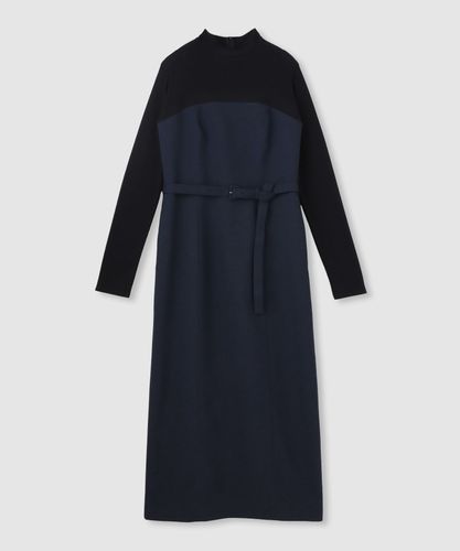 ダブルアムンゼンVネックタックワンピース|allureville OFFICIAL SITE