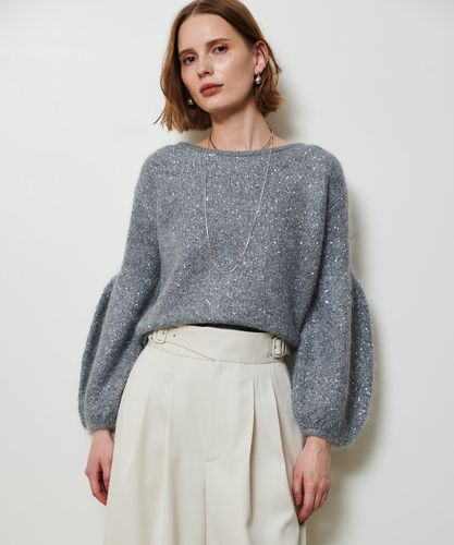 LOULOU WILLOUGHBYルルウィルビー　フェザースリーブプルオーバー LOULOU WILLOUGHBY】フェザースリーブプルオーバー|allureville