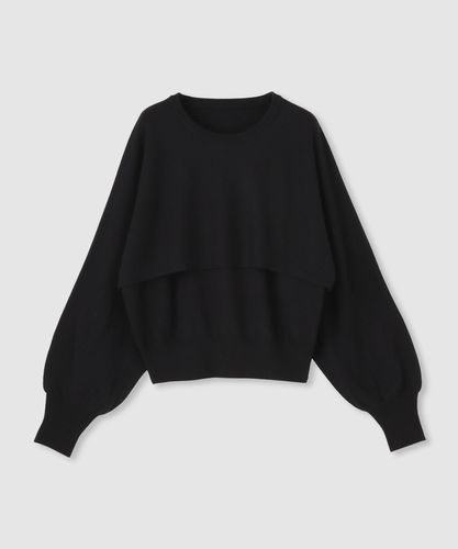 2024 LOULOU WILLOUGHBYレイヤードカシュクールプルオーバー LOULOU WILLOUGHBY】レイヤードカシュクールプルオーバー|allureville