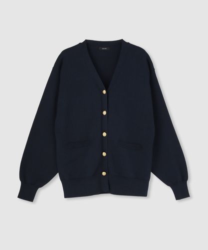 ハイツイストコットンV カーディガン|allureville OFFICIAL SITE