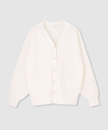 ◇【LOULOU WILLOUGHBY】フェザーボーダーカーディガン|allureville