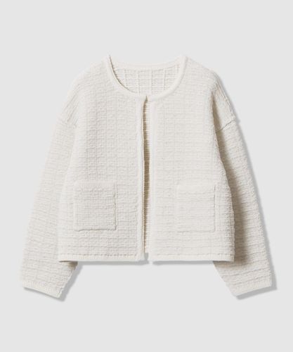 ◇配色ポケットクルーカーディガン|allureville OFFICIAL SITE