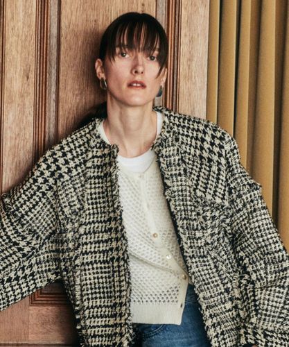 ミックスツイードニットジャケット|allureville OFFICIAL SITE