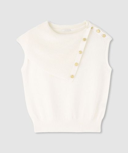 【新品未使用✨25SS】allureville リブニット 白 ◇ キリカエリブプルオーバー|allureville OFFICIAL SITE / ONLINE