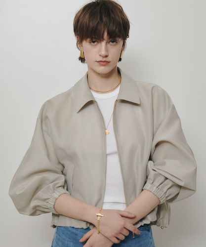 レザーブルゾン|allureville OFFICIAL SITE / ONLINE SHOP