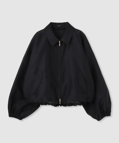 ショートビーバーノーカラージャケット|allureville OFFICIAL SITE