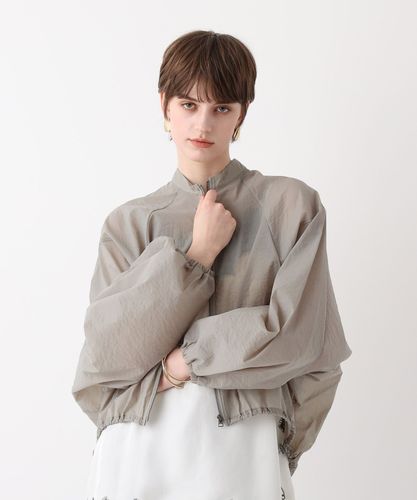 U379 allureville オックスバックバルーンショートブルゾン 2 M オックスフレンチスリーブジャケット|allureville OFFICIAL SITE