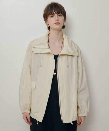 25年 allureville シャークスキンダブルブレストジャケット ベージュ シャークスキンダブルブレストジャケット|allureville OFFICIAL SITE