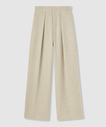 ウールライクフランネルヨークレスパンツ|allureville OFFICIAL SITE