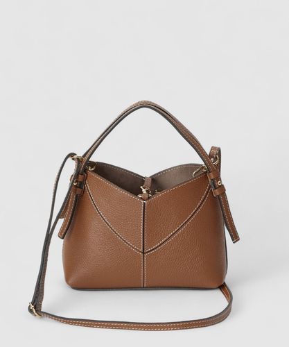 VIOLAd'ORO (ヴィオラドーロ)】TREROレザーミニトートバッグ