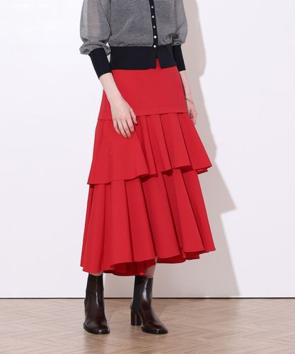 ◇バイヤス切替ギャザースカート|allureville OFFICIAL SITE / ONLINE