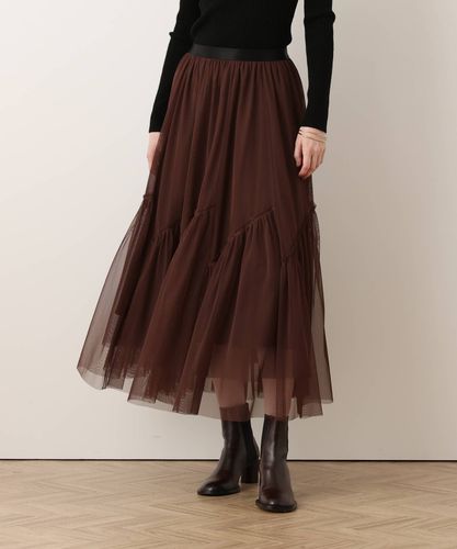 ◇バイヤス切替ギャザースカート|allureville OFFICIAL SITE / ONLINE
