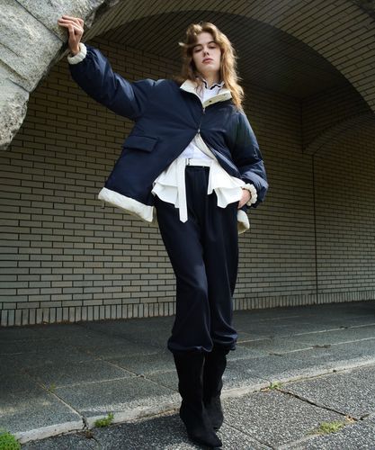 ハーフミラノニットパンツ|allureville OFFICIAL SITE / ONLINE SHOP