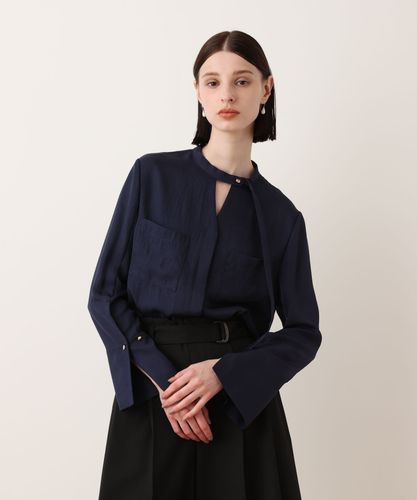 シアーリネンサファリシャツ|allureville OFFICIAL SITE / ONLINE SHOP