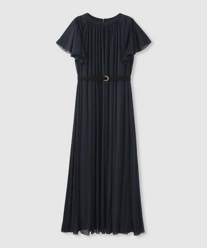 【未使用級】アルアバイル　ストレッチフレアワンピース　黒　ブラック　¥39600 OFFICINAプリーツフレアワンピース|allureville OFFICIAL SITE