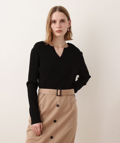 ウエストマークコクーンニットワンピース|allureville OFFICIAL SITE