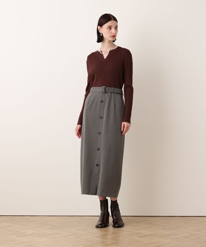 タフタドッキングニットワンピース|allureville OFFICIAL SITE