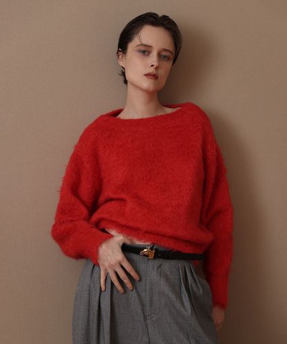 テープヤーンハンドニットプルオーバー|allureville OFFICIAL SITE