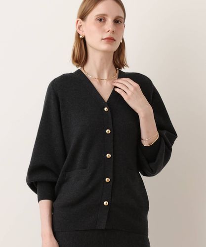 カシミヤブレンドファー加工カーディガン|allureville OFFICIAL SITE