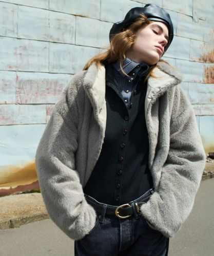 【美品】アルアバイル ノーカラー デニム ジャケット ブルゾン ブラック デニムノーカラージャケット|allureville OFFICIAL SITE / ONLINE SHOP
