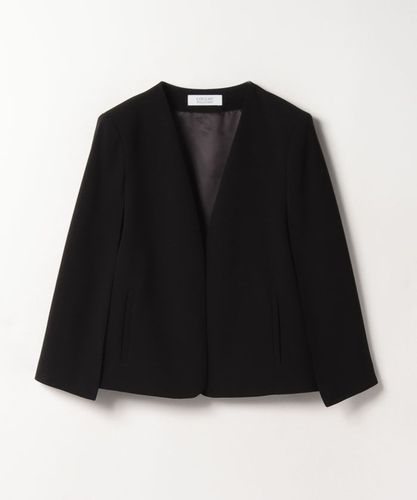 LOULOU WILLOUGHBY】シルクウールロングスリットジャケット