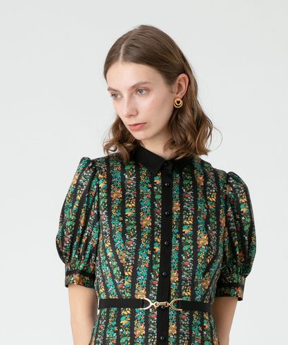 LOU WILLOUGHBY 花柄ワンピース サイズ2 LOU WILLOUGHBY 花柄ワンピース サイズ2 - メルカリ