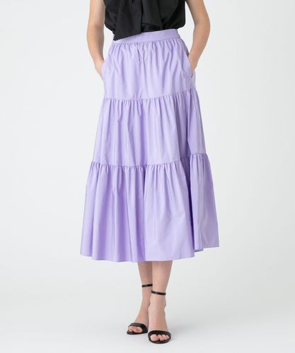 LOULOU WILLOUGHBY】タフタティアードスカート|allureville OFFICIAL