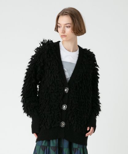 LOULOU WILLOUGHBY】チェーントリムクルーカーディガン|allureville