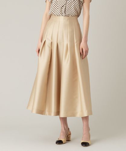 モノフロッキータックフレアスカート|allureville OFFICIAL SITE