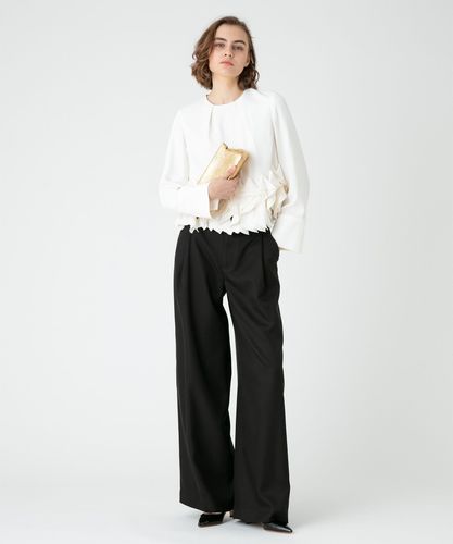 LOULOU WILLOUGHBY】ポリツイルタックパンツ|allureville OFFICIAL