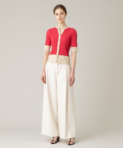 H498.99*ルルウィルビー☆パンツ☆オールインワン☆2点セット☆まとめ売り LOULOU WILLOUGHBY】T/Wギャバテーパードパンツ|allureville