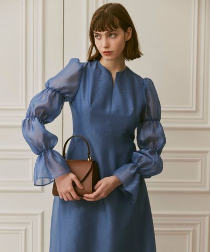 【新品】LOULOU WILLOUGHBY　フレアスリーブワンピース LOULOU WILLOUGHBY】フレアーワンピース|allureville OFFICIAL