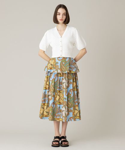 LOULOU WILLOUGHBY】アイレットポインテールカーディガン