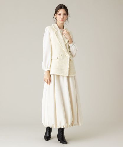 LOULOU WILLOUGHBY】ジオリカラメツイードジレ|allureville OFFICIAL