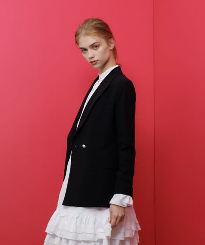 新品タグ付き【LOULOU WILLOUGHBY】デニムクルージャケット LOULOU WILLOUGHBY】デニムブルゾン|allureville OFFICIAL SITE