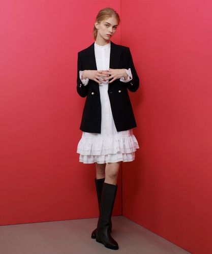 アルアバイル　ルルウィルビー パールテーラードジャケット 21242010150_3b22d8e7be75273f50