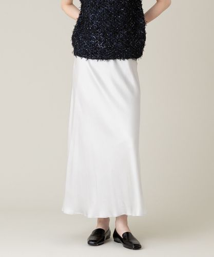 LOULOU WILLOUGHBY】リバーチェックレースドッキングスカート