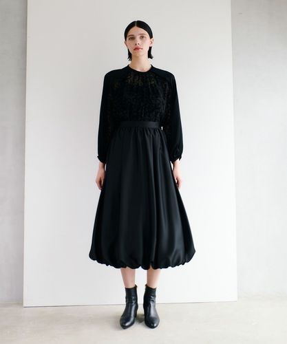 LOULOU WILLOUGHBY】チンツサテンバルーンスカート|allureville