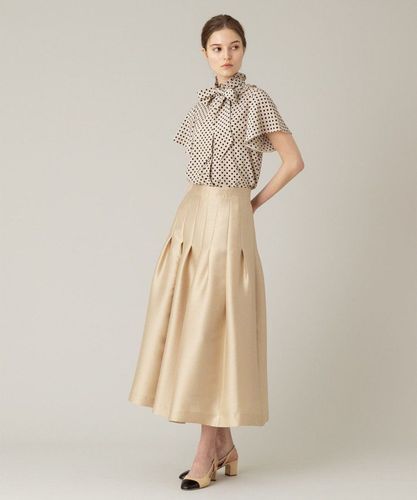 LOULOU WILLOUGHBY】◇ デシンドットフレアスリーブブラウス