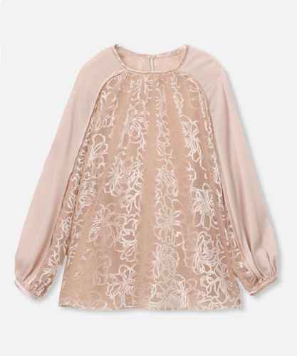 アルアバイル　ルルウィルビー レースベロアリボンブラウス LOULOU WILLOUGHBY】レースベロアリボンブラウス|allureville OFFICIAL