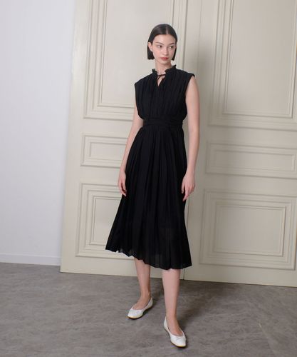 専用　Loulou Willoughby / カラーツイードペプラムワンピース 21242014010_80198b9aeed32bd387
