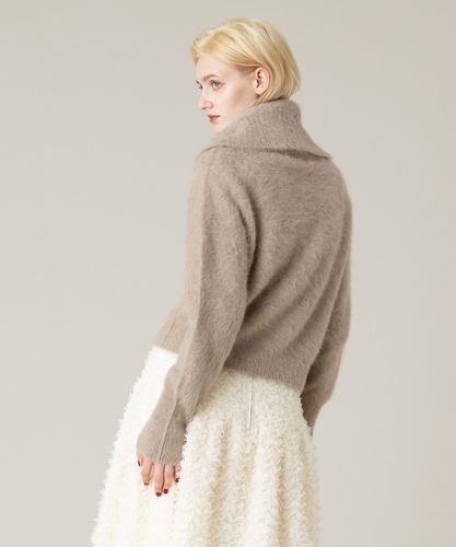 ⚡piroザウルス⚡シャネル　カシミア混　セーター タートルネック LOULOU WILLOUGHBY】カシミヤ混オフタートルプルオーバー