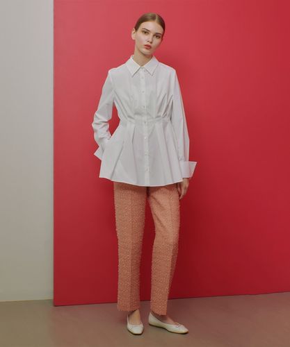 【あっちゃん】colette malouf　シルクリボン&ウィム白シャツ あっちゃん様専用】colette malouf シルクリボン&ウィム白シャツ